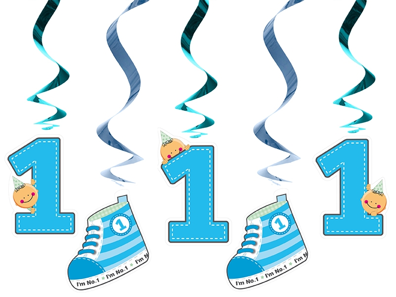 Akcesoria - Świderki I'm No. 1, niebieski, 60cm