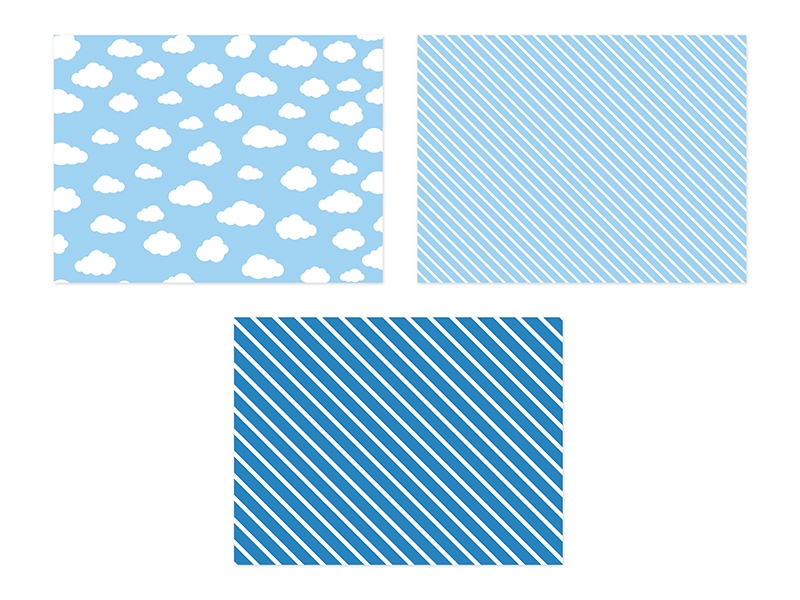 Akcesoria - Podkładki papierowe Samolocik - 6 szt.