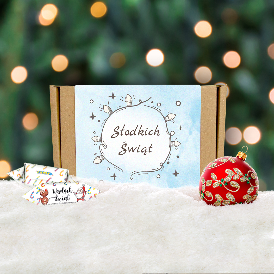 Słodkie pudełko - Zimowy