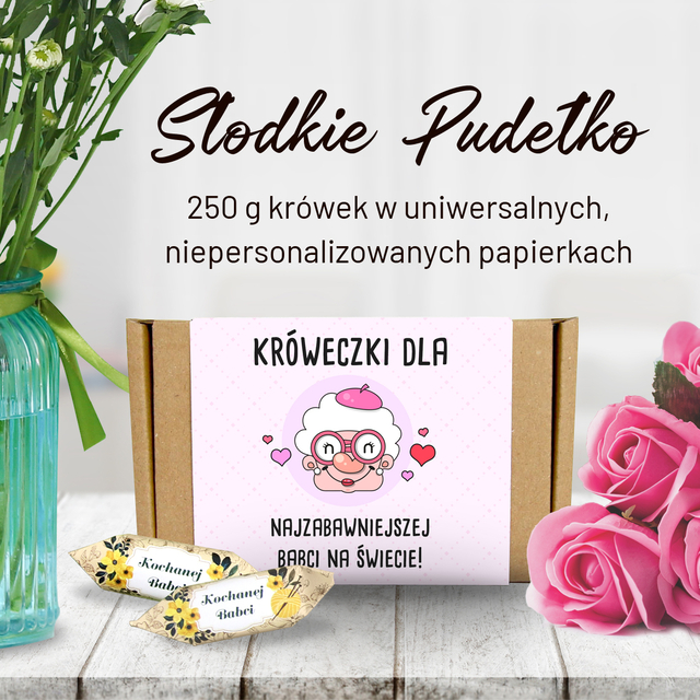 Akcesoria - Słodkie pudełko - Zabawna babcia