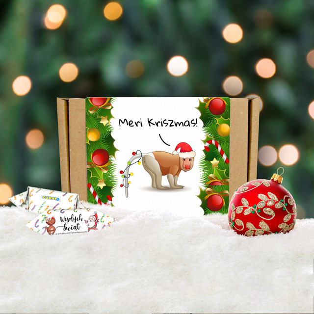 Akcesoria - Słodkie pudełko - Meri Kriszmas