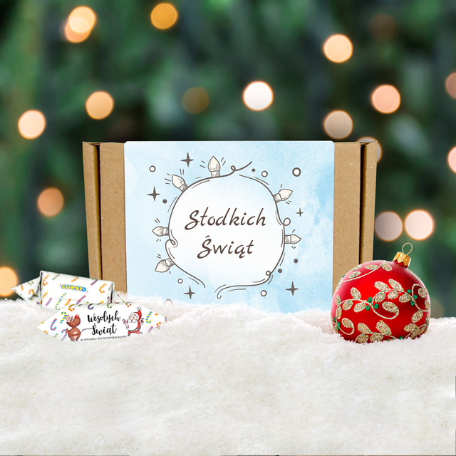 Akcesoria - Słodkie pudełko - Zimowy