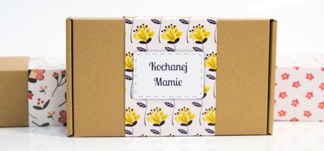 Akcesoria - Owijka okolicznościowa żółte kwiatki