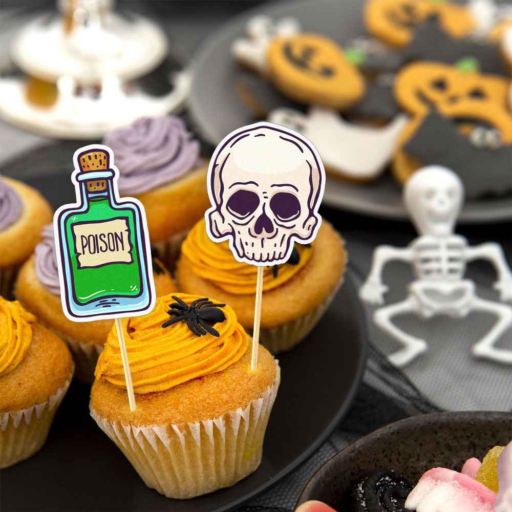 Pikery na Halloween (10 szt.)