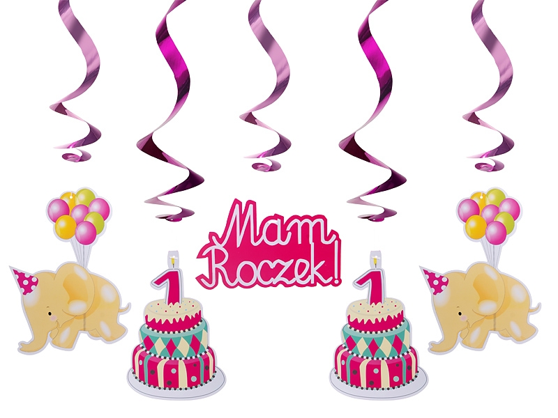 Akcesoria - Świderki Mam Roczek, różowy, 60cm