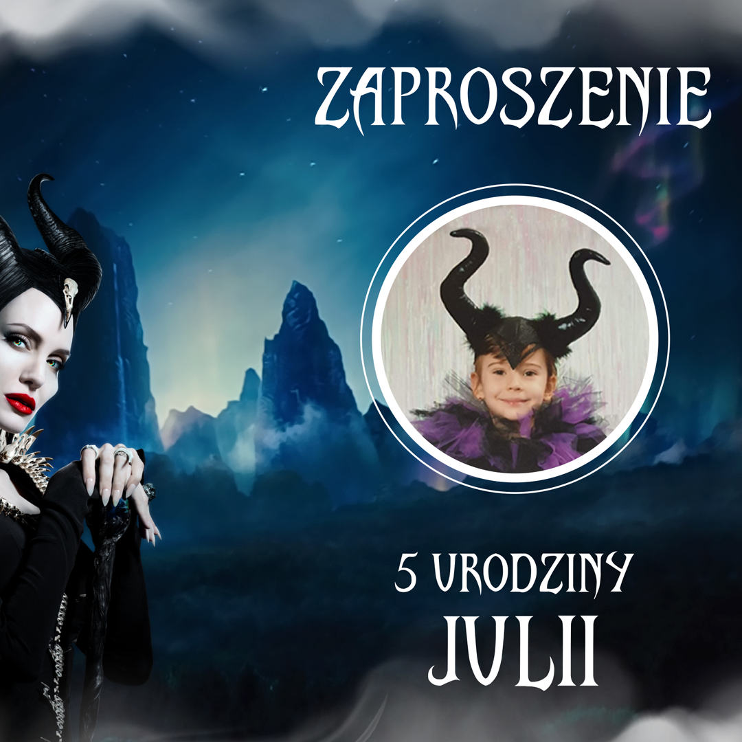 Zaproszenie na ur. Julki 