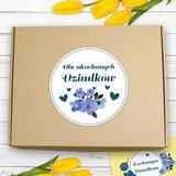 Akcesoria - Zestaw upominkowy dla Babci i Dziadka - Kwieciste podziękowanie 