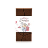 Akcesoria - Zestaw upominkowy z czekoladą dla Babci  - Babcia na spacerze