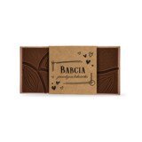 Akcesoria - Zestaw upominkowy z czekoladą dla Babci  - Babcia bohaterka 