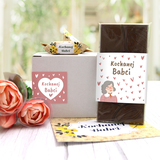 Akcesoria - Zestaw upominkowy z czekoladą dla Babci - Kochanej Babci