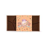 Akcesoria - Zestaw upominkowy z czekoladą dla Babci - Kwieciste podziękowanie