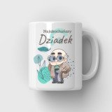 Akcesoria - Zestaw upominkowy z czekoladą dla Dziadka - Dziadek na spacerze