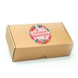 Akcesoria - Zestaw czekolad Premium Mini (5 szt.) - Różowe Walentynki