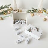 Pudełka 13,5x8x4,5 cm - Złota szyszka