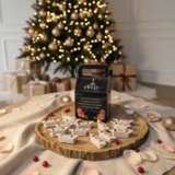 Pudełko domek - Gwiazdkowe prezenty