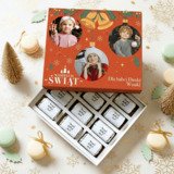 Bombonierka - Czerwone bombki