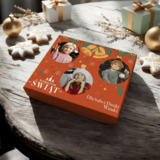 Bombonierka - Czerwone bombki