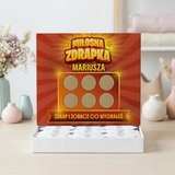 Bombonierka - Bombonierka Miłosna Zdrapka