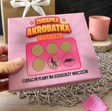 Bombonierka - Bomboniera ZDRAPKA AKROBATKA