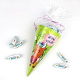 Akcesoria - Tutka szkolna - Jasnoróżowa z przyborami