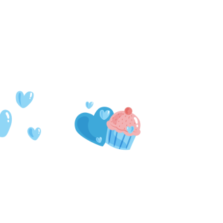 Porzellanbecher - Süßer Valentinstag