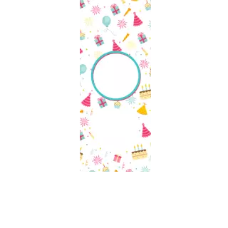 Torebki na cukierki - Prezenty, balony i torty (5 szt)