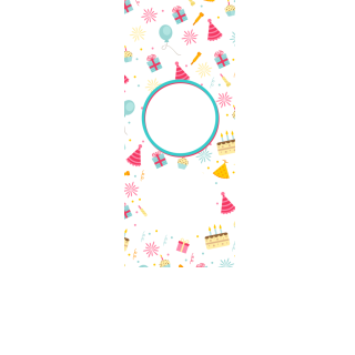 Torebki na cukierki - Prezenty, balony i torty (5 szt)