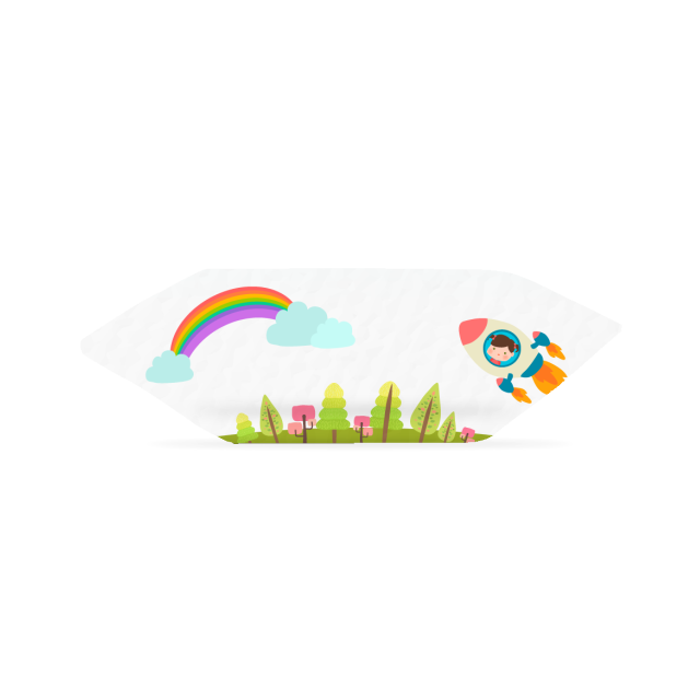 Krówki - Dziewczynka w rakiecie