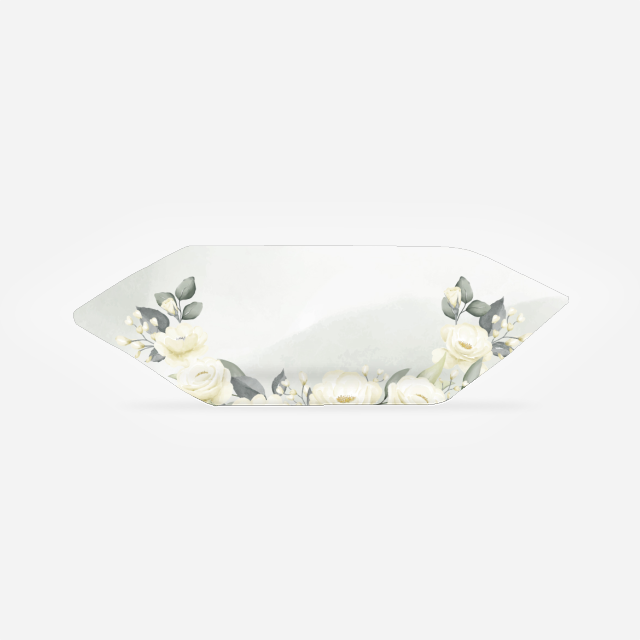 Krówki - Białe róże - Ślubny