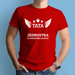 Koszulki męskie - Tata - jednostka specjalna