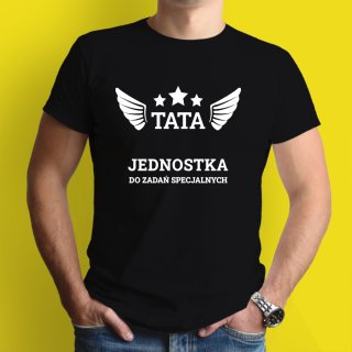 Koszulki męskie - Tata - jednostka specjalna