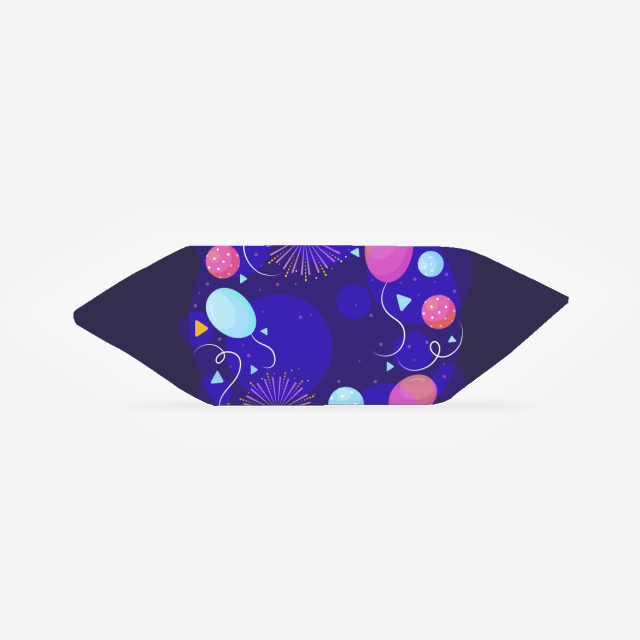 Krówki - Granatowa Balony