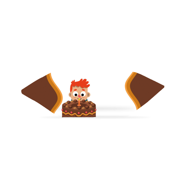 Krówki - Tort czekoladowy