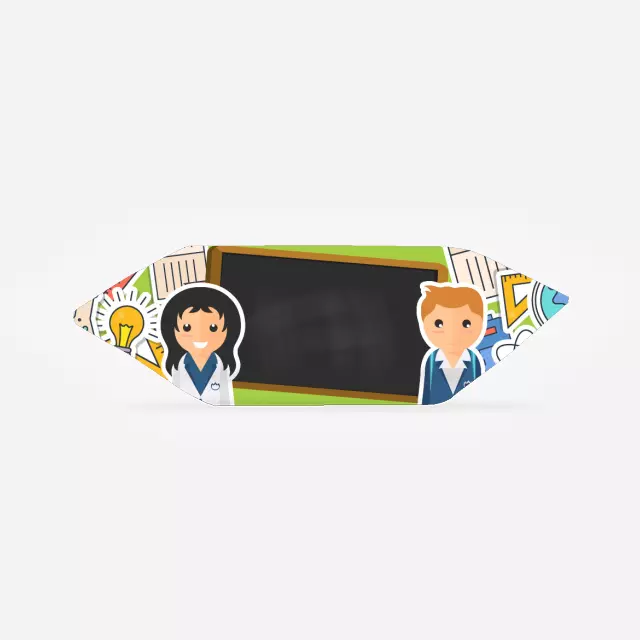 Krówki - Uczniowie przy tablicy