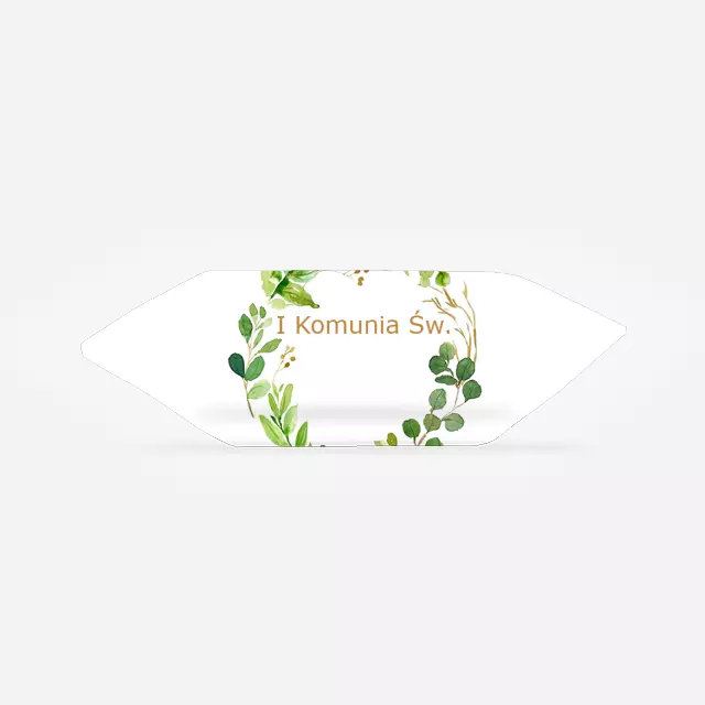 Krówki - Delikatny wianek komunijny