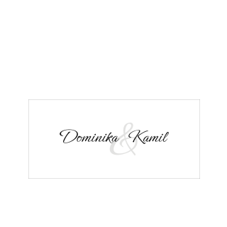 Pudełka na ciasto<br /><small>3 szt.</small> - Dominika i Kamil