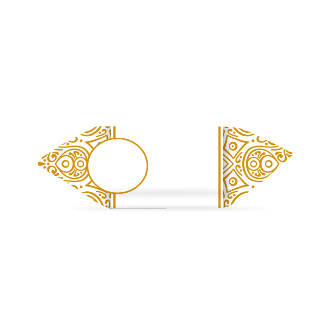 Krówki - Złoty ornament