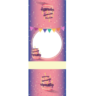 Owijki - Fioletowe konfetti