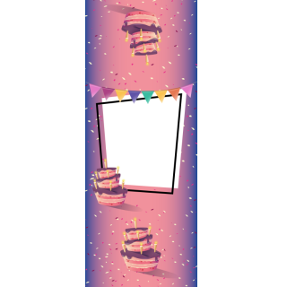 Owijki - Fioletowe konfetti