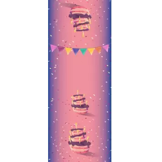 Owijki - Fioletowe konfetti