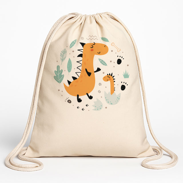 Worek na buty - Mały dinozaur