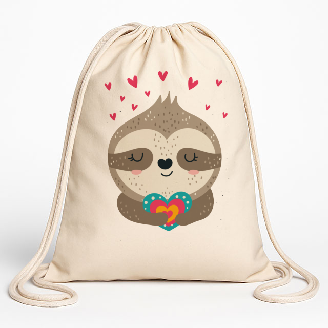 Worek na buty - Słodki leniwiec