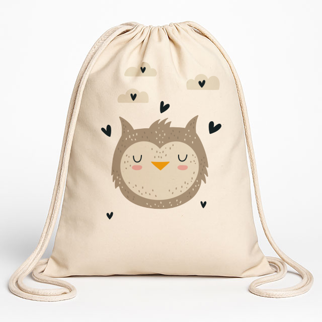 Worek na buty - Sówka