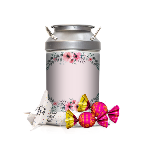 Krówki w kance - Kwiecisty wianek