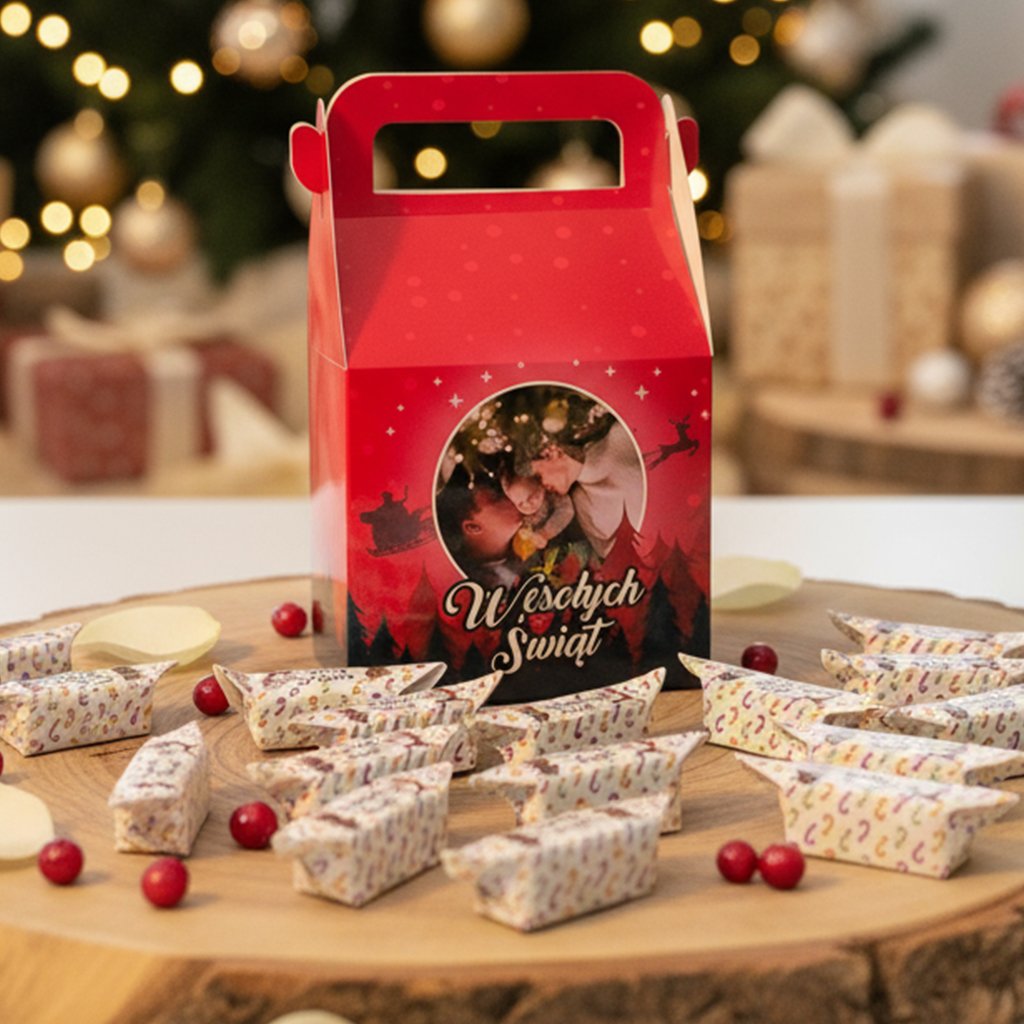 Pudełko domek - Blask księżyca