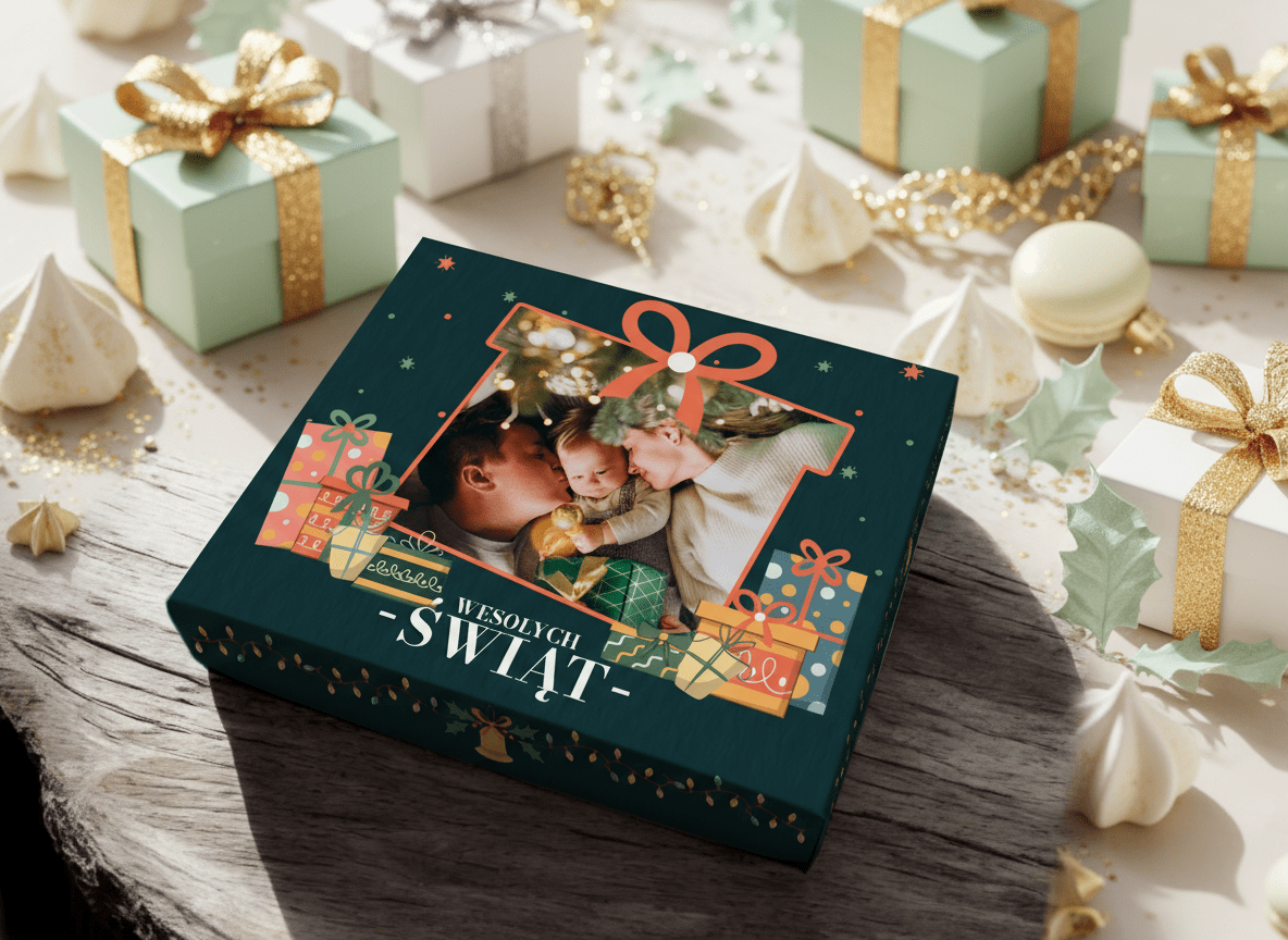 Bombonierka - Gwiazdkowe prezenty