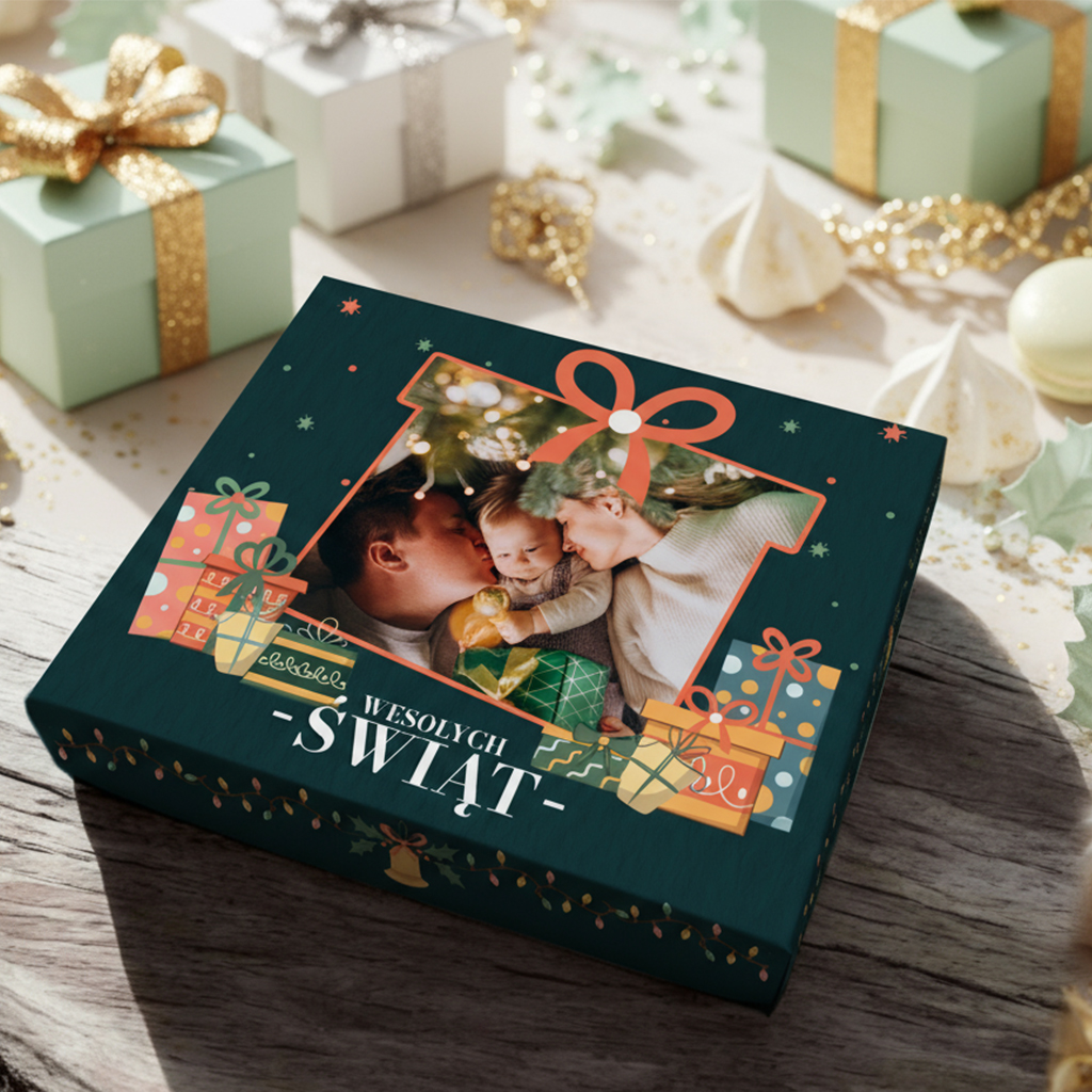 Bombonierka - Gwiazdkowe prezenty