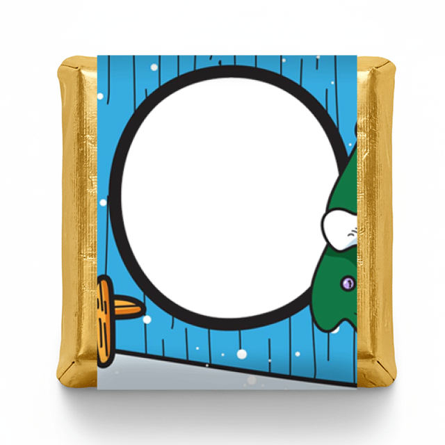 Czekoladki pistachio - Skandynawskie domki