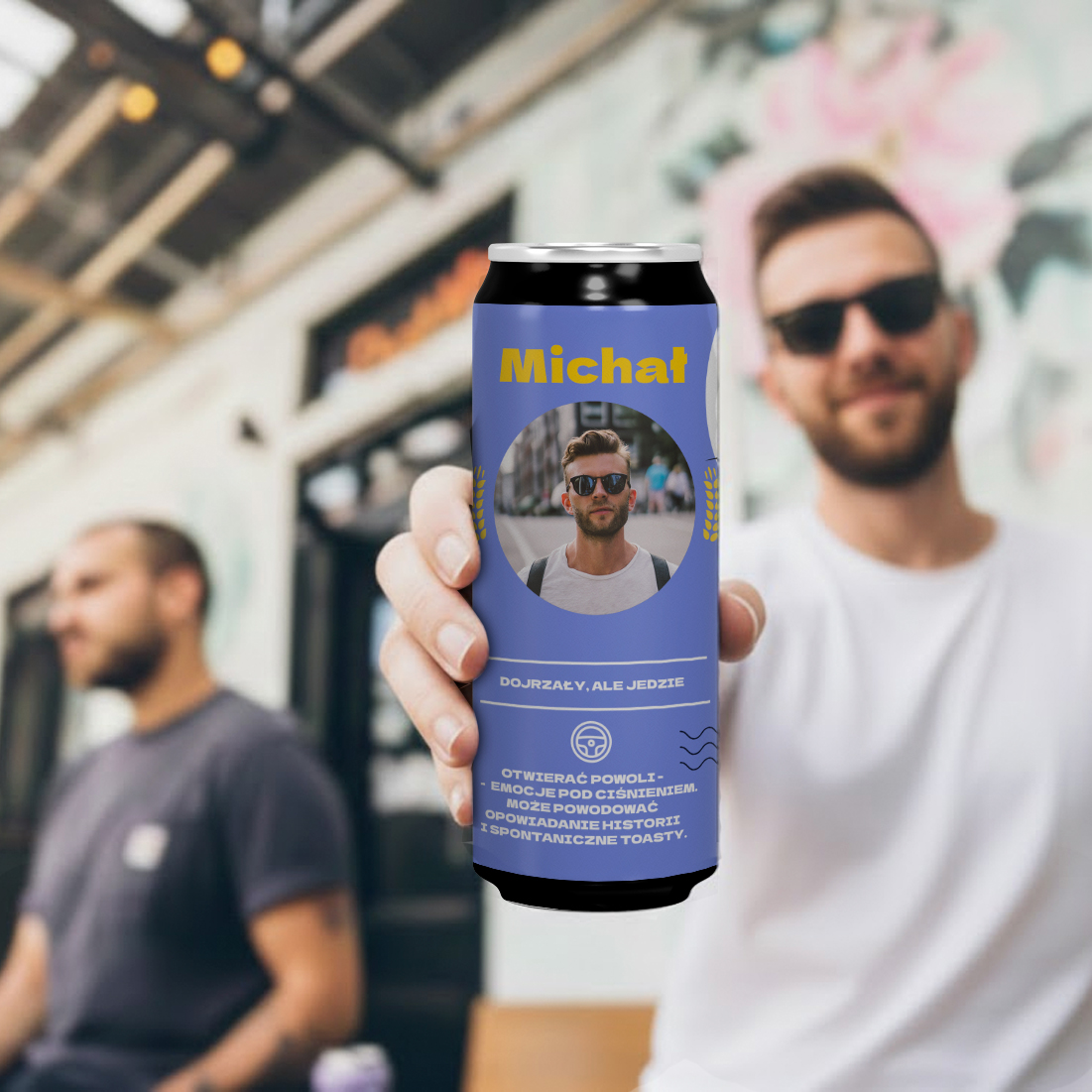  - Puszka z piwnymi krówkami - Samochodowe - PREZENT NA URODZINY DL A MĘŻCZYZNY