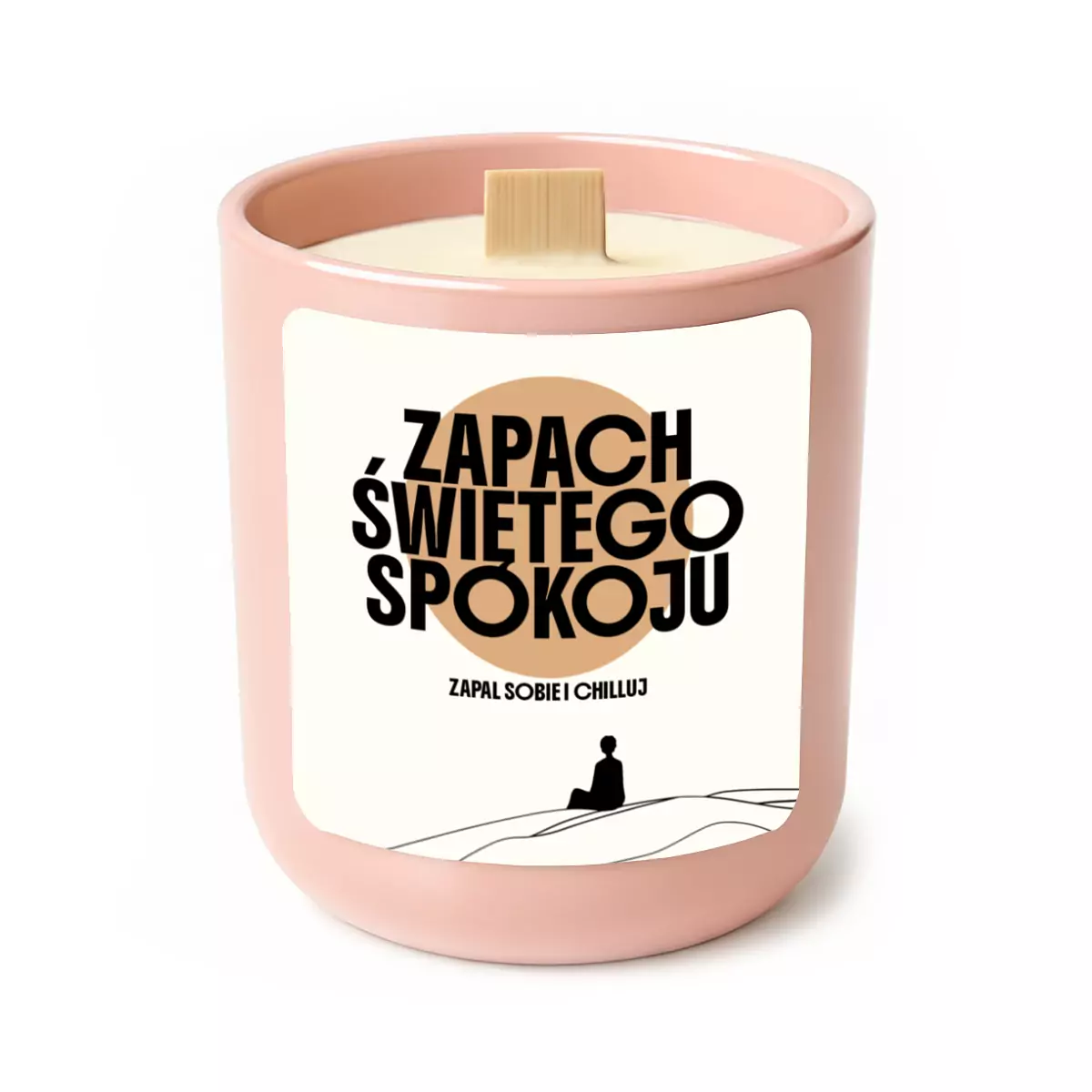 Świeczka - Świeca sojowa - zapach świętego spokoju